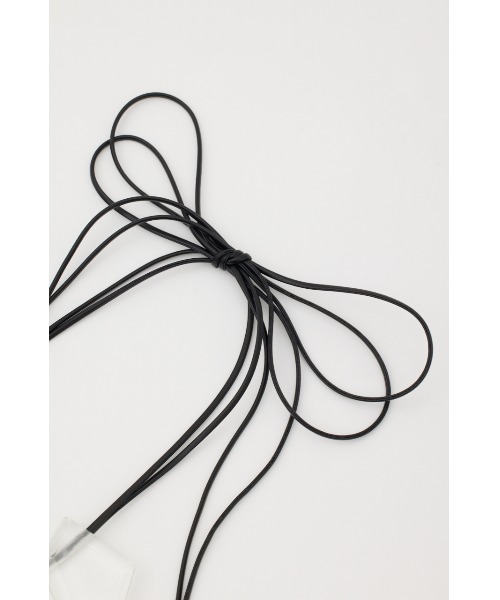 rienda（リエンダ）の「クリアビッグネックレス（ネックレス・レディース・クリア・FREE）」の6枚目の写真