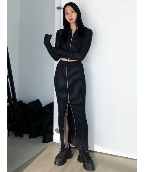 セール】プレーティングリブセットアップ（ワンピース）｜EMODA