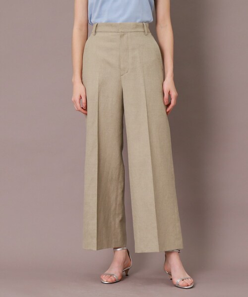 DRESSTERIOR ドレステリア　リネン混ツイード　セットアップ　ベージュ DRESSTERIOR（ドレステリア）の「【CLASSY.5月号掲載