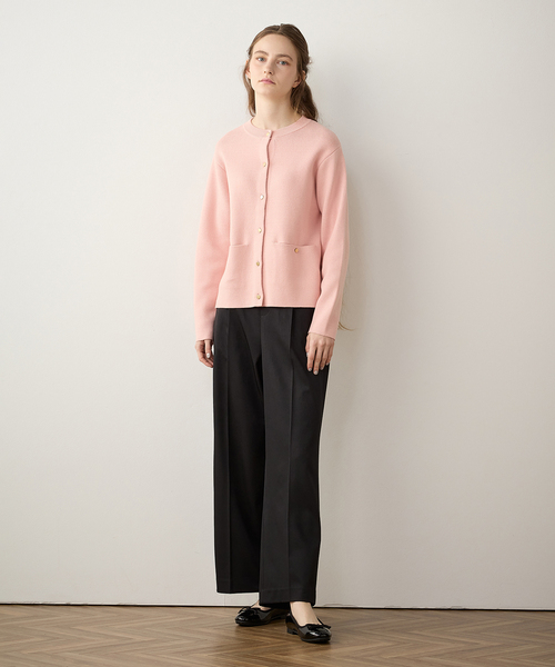 LE SOUK HOLIDAY（ルスークホリデー）の「スマートワイドパンツ（スラックス・レディース・ネイビー/ベージュ/ブラック・S/M/L）」の15枚目の写真