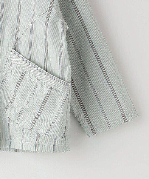 SHIPS（シップス）の「SHIPS KIDS:100～130cm / カラーレス ワーク シャツ（シャツ/ブラウス・キッズ・ミント/ネイビー・110/120/130/100）」の20枚目の写真