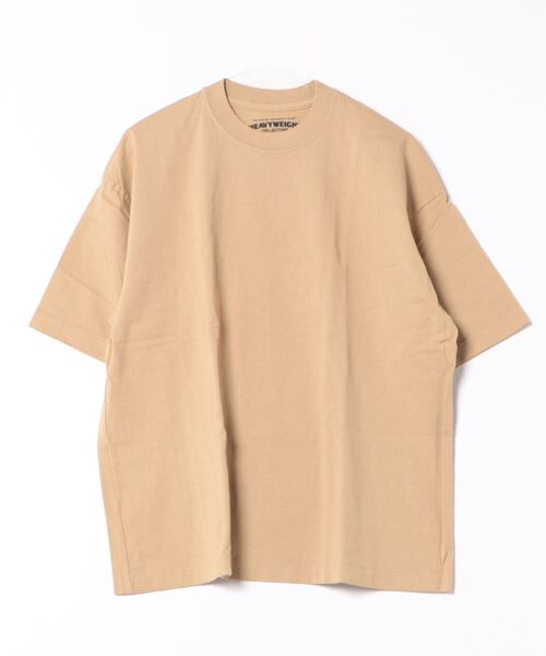 B.I.D.(ビーアイディー)の「《Heavyweight Collections》THE ORIGINAL-CLASSIC FIT HEAVY WEIGHT T-SHIRTS(Tシャツ/カットソー・メンズ・ベージュ/マルーン/ネイビー/オレンジ/ブラック/イエロー・LARGE/MEDIUM/X-LARGE/SMALL)」の1枚目の写真