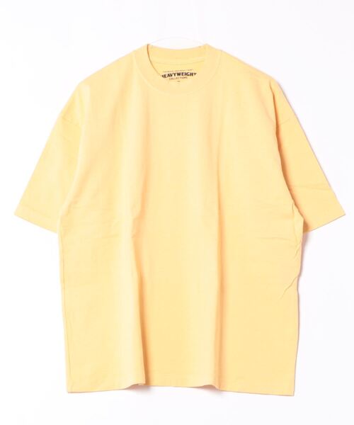 B.I.D.(ビーアイディー)の「《Heavyweight Collections》THE ORIGINAL-CLASSIC FIT HEAVY WEIGHT T-SHIRTS(Tシャツ/カットソー・メンズ・ベージュ/マルーン/ネイビー/オレンジ/ブラック/イエロー・LARGE/MEDIUM/X-LARGE/SMALL)」の4枚目の写真