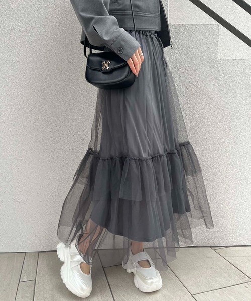 セール】チュールスカート（スカート）｜one after another NICE CLAUP