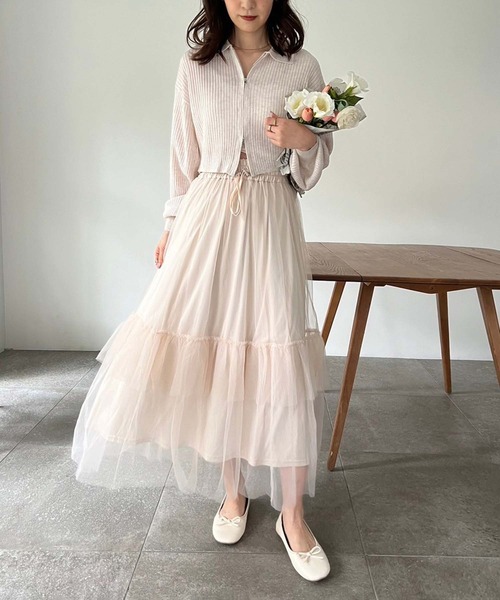 セール】チュールスカート（スカート）｜one after another NICE CLAUP