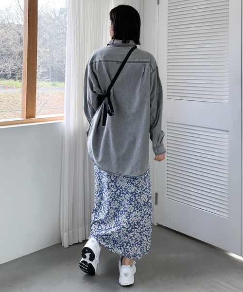 Doux archives（ドゥアルシーヴ）の「ソフトデニムシャツ（シャツ