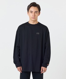 STRAY SHEEP（ストレイシープ）の「【STRAY SHEEP/ストレイシープ】ミニロゴ・ロングスリーブTee/長袖ロンT（Tシャツ/カットソー）」