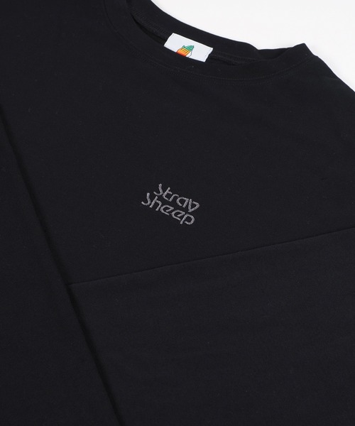 STRAY SHEEP(ストレイシープ)の「【STRAY SHEEP/ストレイシープ】ミニロゴ・ロングスリーブTee/長袖ロンT(Tシャツ/カットソー・メンズ・ホワイト/ブラック・LARGE/MEDIUM)」の18枚目の写真