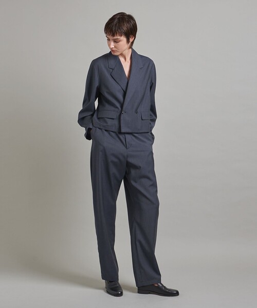 【loef】ロエフ　トロピカルウール　ショートスリーブジャケット 楽天市場】＜LOEFF＞トロピカルウール ショートスリーブ