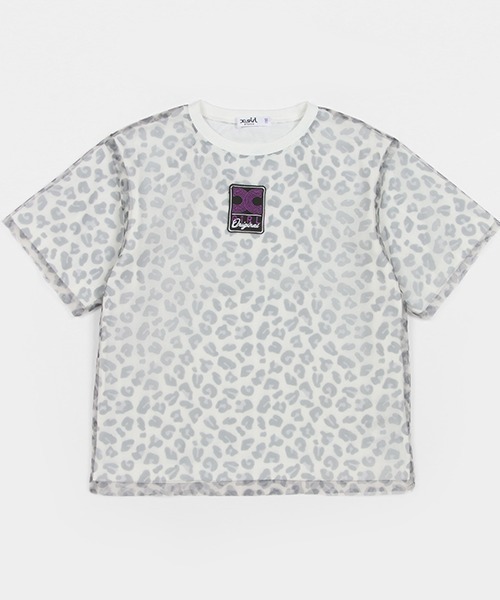 X-girl Stages（エックスガールステージス）の「チュールプリントレイヤード半袖Tシャツ（Tシャツ/カットソー・キッズ・マルチ/ホワイト・130cm/120cm/140cm/100cm/110cm/90cm）」の16枚目の写真