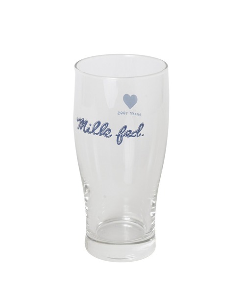 MILKFED.（ミルクフェド）の「ICING LOGO GLASS（グラス/マグカップ/タンブラー・レディース・レッド/ネイビー・ONE SIZE）」の5枚目の写真