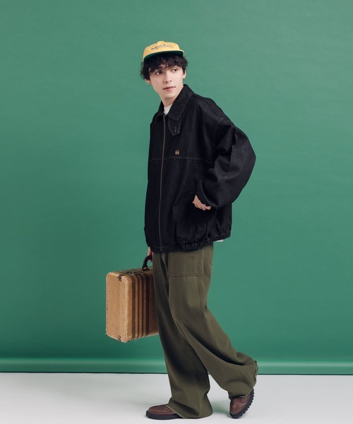 MUHET(ミュエータ)の「アソートハリントンジャケット(テーラードジャケット・レディース・ダークインディゴブルー/グレー・X-LARGE/MEDIUM)」の20枚目の写真