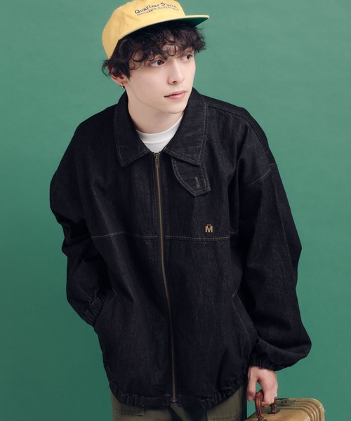 MUHET(ミュエータ)の「アソートハリントンジャケット(テーラードジャケット・レディース・ダークインディゴブルー/グレー・X-LARGE/MEDIUM)」の16枚目の写真