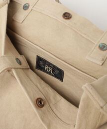 rrl ダブルアールエル　23ss カーペンタートート RRL CARPENTER DUCK TOTE BAG ダブルアールエル 本革 ショルダー