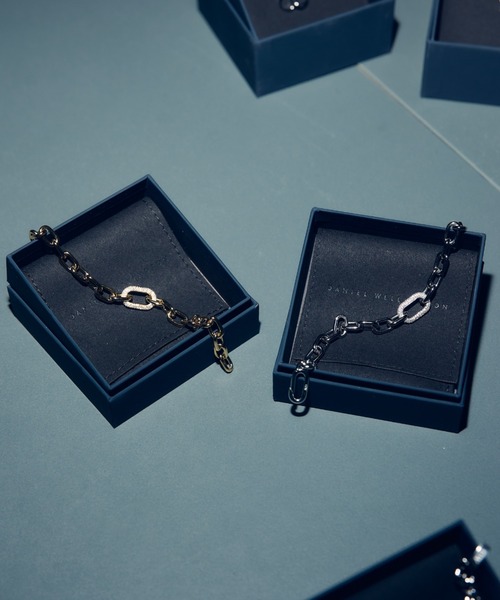 Daniel Wellington(ダニエルウェリントン)の「CRYSTAL LINK BRACELET レディースブレスレット ゴールド/ローズゴールド/シルバー(ブレスレット・レディース・シルバー/ピンクゴールド/イエローゴールド・15.5cm/16.5cm/17.5cm/18.5cm)」の18枚目の写真