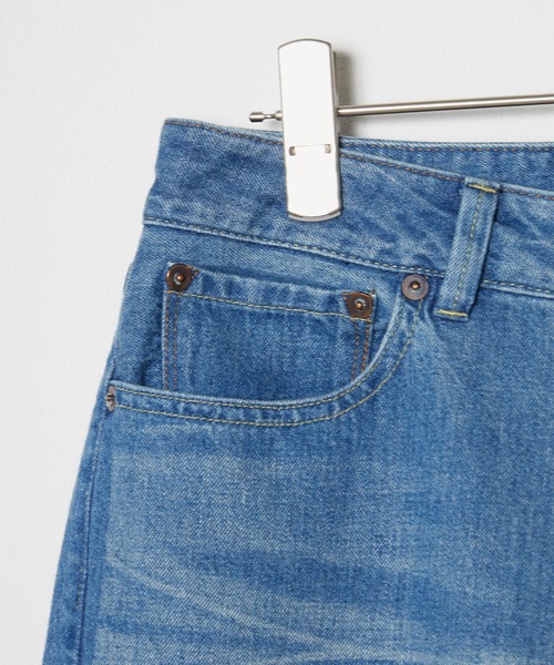 WHEIR Bobson（ウェアボブソン）の「BOBSON EJ/ボブソンイージェイヴィンテージボーイフレンドジーンズ デニムパンツ（デニムパンツ・レディース・ブルー・XS/S/M/L）」の2枚目の写真