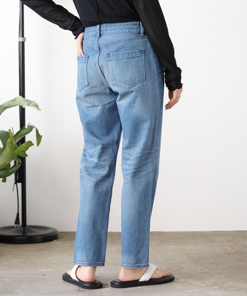 WHEIR Bobson（ウェアボブソン）の「BOBSON EJ/ボブソンイージェイヴィンテージボーイフレンドジーンズ デニムパンツ（デニムパンツ・レディース・ブルー・XS/S/M/L）」の13枚目の写真