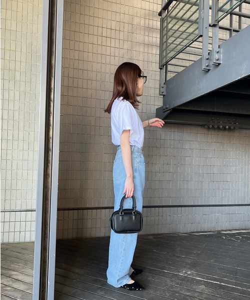 ISOOK（アイスー）の「【ISOOK / アイスー】メッセージロゴTシャツ / 半袖 ハート カジュアル レタリングTシャツ ZOZOTOWN限定（Tシャツ/カットソー・レディース・ブラック/ホワイト・FREE）」の13枚目の写真