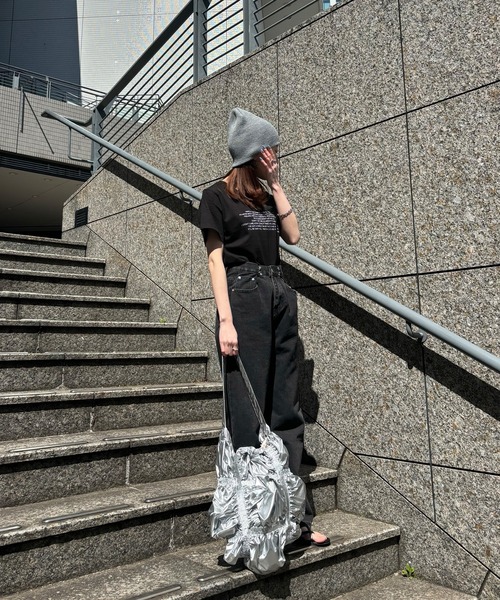 ISOOK（アイスー）の「【ISOOK / アイスー】メッセージロゴTシャツ / 半袖 ハート カジュアル レタリングTシャツ ZOZOTOWN限定（Tシャツ/カットソー・レディース・ブラック/ホワイト・FREE）」の11枚目の写真