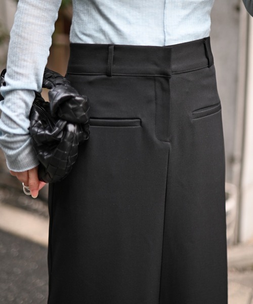 Marient（マリエント）の「BASICバックスリットSK（スカート・レディース・ブラック・FREE）」の13枚目の写真