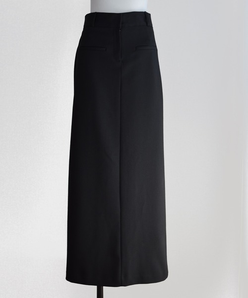 Marient（マリエント）の「BASICバックスリットSK（スカート・レディース・ブラック・FREE）」の8枚目の写真