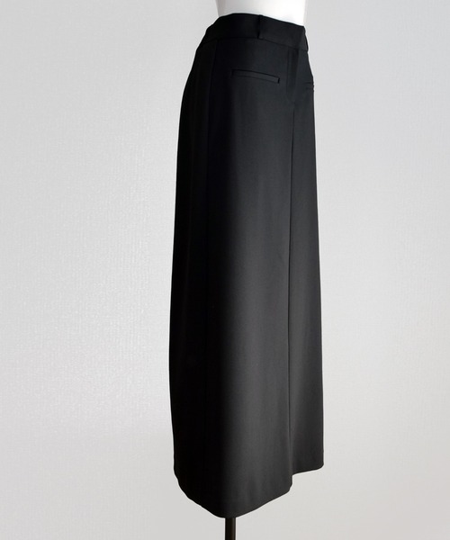 Marient（マリエント）の「BASICバックスリットSK（スカート・レディース・ブラック・FREE）」の9枚目の写真