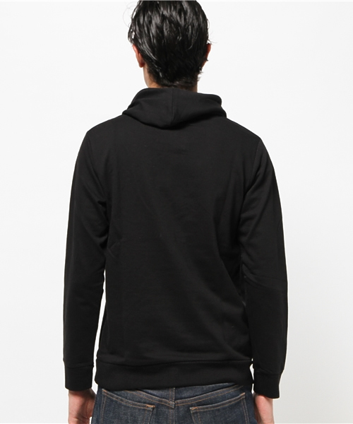 VENCEEXCHANGE（ヴァンスエクスチェンジ）の「ミニ裏毛MUSICパーカープルオーバー（パーカー・メンズ・ブラック/グレー・SMALL/LARGE/MEDIUM）」の5枚目の写真