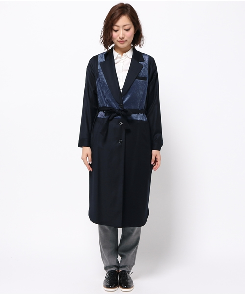 RPKO（ルプコ）の「【RPKO】002015awc78（テーラードジャケット・レディース・ブラック/ネイビー・M）」の3枚目の写真