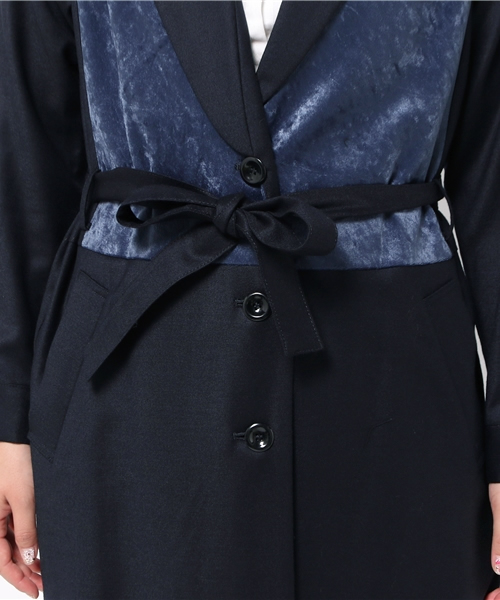 RPKO（ルプコ）の「【RPKO】002015awc78（テーラードジャケット・レディース・ブラック/ネイビー・M）」の6枚目の写真