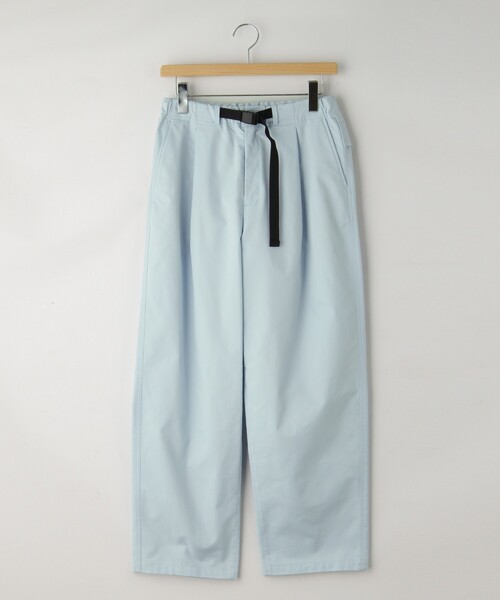 &Bridge（アンドブリッジ）の「ｓｅｅｓｅｔ（シーセット） ウエスト調節付きタックパンツ（その他パンツ・レディース・ブルー/ブルーグリーン・02/03）」の3枚目の写真