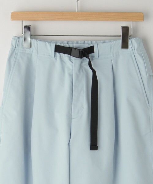 &Bridge（アンドブリッジ）の「ｓｅｅｓｅｔ（シーセット） ウエスト調節付きタックパンツ（その他パンツ・レディース・ブルー/ブルーグリーン・02/03）」の5枚目の写真