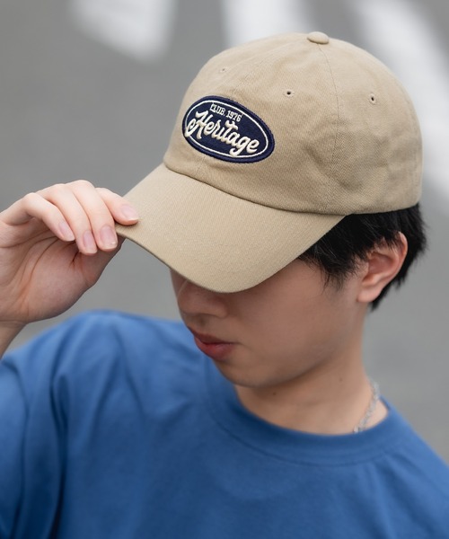 improves(インプローブス)の「オーバルロゴ 刺しゅう キャップ(キャップ・メンズ・ベージュ/グリーン/ブラック・FREE)」の2枚目の写真
