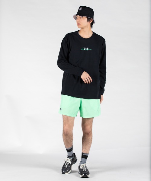 UNDER ARMOUR（アンダーアーマー）の「UAアイコン クリンクル ウーブン ボレーショーツ（トレーニング/メンズ）（その他パンツ・メンズ・カーキ系・2XL/S/M/L/XL）」の9枚目の写真