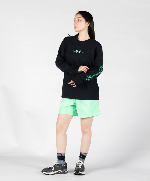 UNDER ARMOUR（アンダーアーマー）の「UAアイコン クリンクル ウーブン ボレーショーツ（トレーニング/メンズ）（その他パンツ・メンズ・カーキ系・2XL/S/M/L/XL）」の12枚目の写真