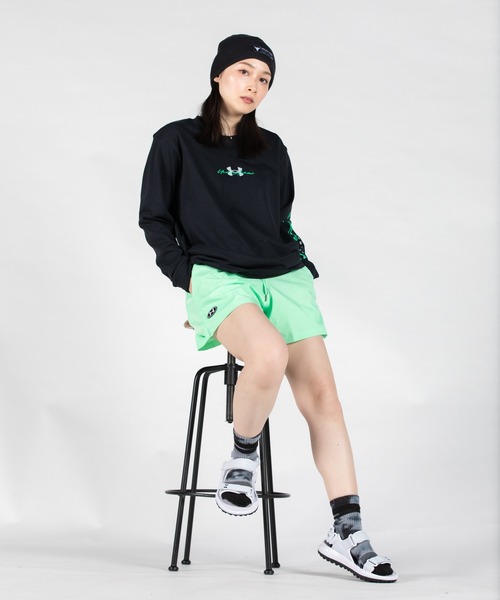 UNDER ARMOUR（アンダーアーマー）の「UAアイコン クリンクル ウーブン ボレーショーツ（トレーニング/メンズ）（その他パンツ・メンズ・カーキ系・2XL/S/M/L/XL）」の5枚目の写真