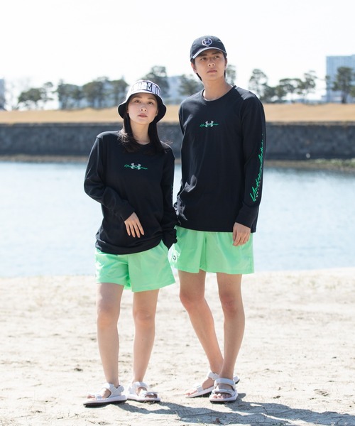 UNDER ARMOUR（アンダーアーマー）の「UAアイコン クリンクル ウーブン ボレーショーツ（トレーニング/メンズ）（その他パンツ・メンズ・カーキ系・2XL/S/M/L/XL）」の20枚目の写真