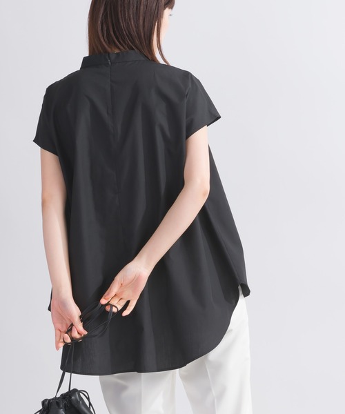 PICCIN（ピッチン）の「リボンタイブラウス（シャツ/ブラウス・レディース・サックスブルー/ブラック/オフホワイト・M）」の18枚目の写真