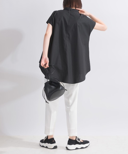 PICCIN（ピッチン）の「リボンタイブラウス（シャツ/ブラウス・レディース・サックスブルー/ブラック/オフホワイト・M）」の22枚目の写真