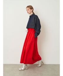 ELENDEEK | ドローストリングギャザースカート(スカート)