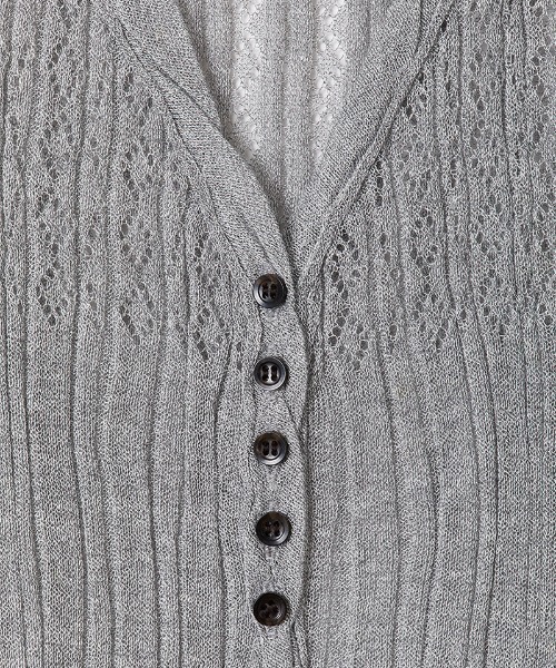 PERVERZE（パーバーズ）の「Tiny Rib Cropped Knit