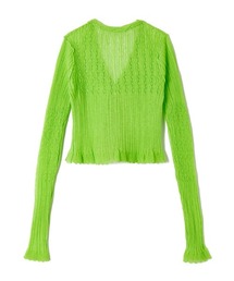 【美品】PERVERZE Tiny rib cropped vest セール】Tiny Rib Cropped Vest（ベスト）｜PERVERZE
