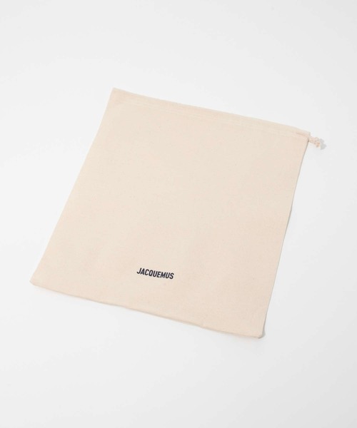 JACQUEMUS(ジャックムス)の「JACQUEMUS Le grand Bambino ジャックムス グラン バンビーノ レザー ショルダーバッグ(ハンドバッグ・レディース・ブラック・FREE)」の14枚目の写真