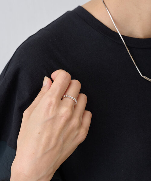 BEARDSLEY(ビアズリー)の「ボールリング(リング・レディース・ゴールド/シルバー・FREE)」の3枚目の写真