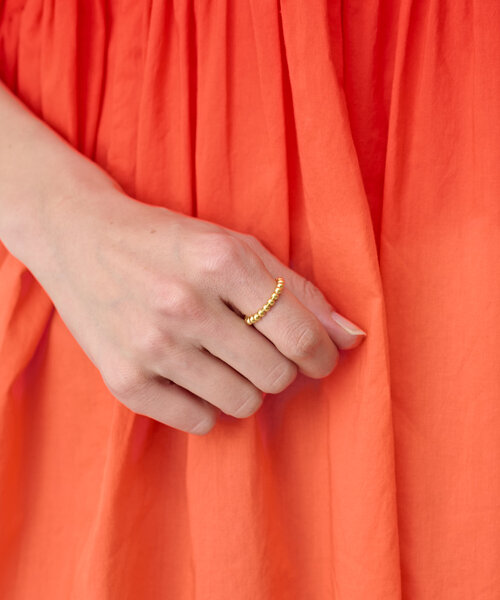 BEARDSLEY(ビアズリー)の「ボールリング(リング・レディース・ゴールド/シルバー・FREE)」の6枚目の写真