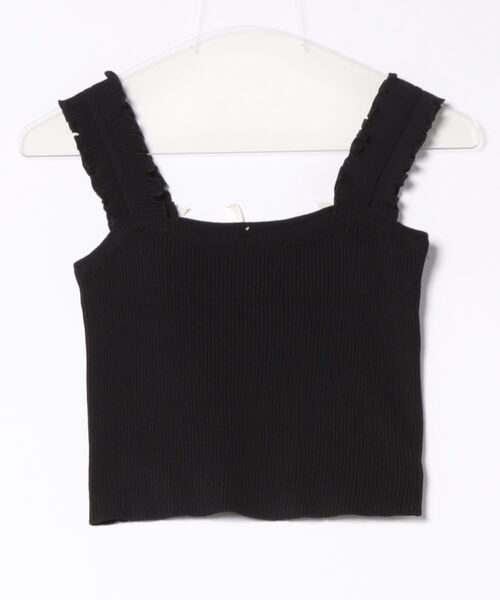 CECIL McBEE キャミソール CECIL McBEE（セシルマクビー）の「リブニットリボン付き