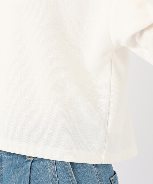 COMME CA ISM（コムサイズム）の「【サスティナブル】AQUAROBE ショート丈 カーディガン（カーディガン/ボレロ・レディース・ネイビー/ホワイト/ブルー・FREE）」の15枚目の写真