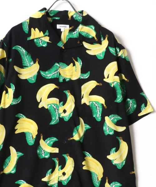 MARUKAWA(マルカワ)の「レーヨン オープンカラー アロハシャツ 無地/総柄/花柄/ボタニカル/和柄/ヴィンテージ柄 レディース メンズ(シャツ/ブラウス・メンズ・ブラック系その他7/ブラック系その他/ブラック系その他5/ブラック系その他3/ホワイト系その他2/ブラック系その他2/ブルー系その他4/ブルー系その他3/ブラック/ホワイト系その他4/ブラック系2/ネイビー/ブルー系その他/ホワイト系その他3/ブラック系3/ブラック系1/ブラック系その他6/ブラック系その他4/ホワイト系その他/ホワイト系その他5/ブルー系その他5/ブルー系その他2/グリーン系その他・M/S/LL/L)」の13枚目の写真