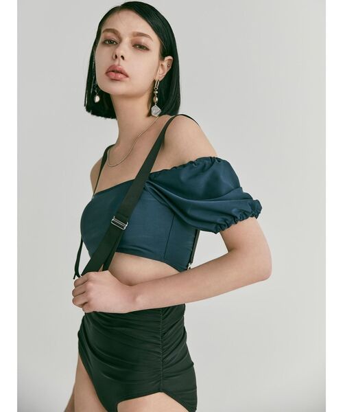 MURUA 水着 MURUA アシンメトリーバンドビキニ【返品不可商品】 （ミックス