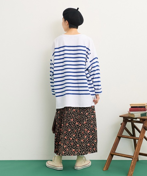 Dot&Stripes CHILD WOMAN(ドットアンドストライプス チャイルドウーマン)の「rosaプリント プリーツスカート(スカート・レディース・ブラック・FREE)」の22枚目の写真