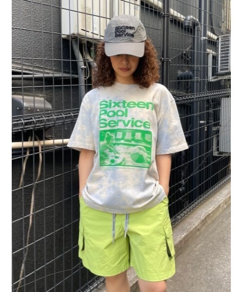 THROW by SLY(スローバイスライ)の「THROW 16 x THROW NYLON SHORTS シックスティーン スロー ナイロン ショーツ(スラックス・レディース・ライトグリーン/グレー・FREE)」の7枚目の写真